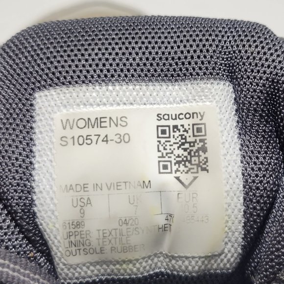 Saucony Echelon 8 Women's Running Shoes Alloy Charcoal Size 9 S10574-30 - Picture 8 of 11